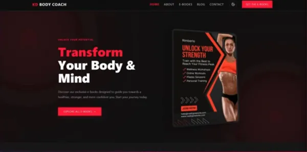 Fitness - Ebooks Website